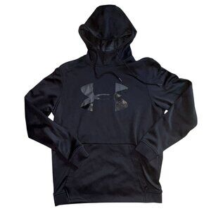 Under Armour Coldgear Loose Fit Hoodie/Sweatshirt-Black-Size M-GUC